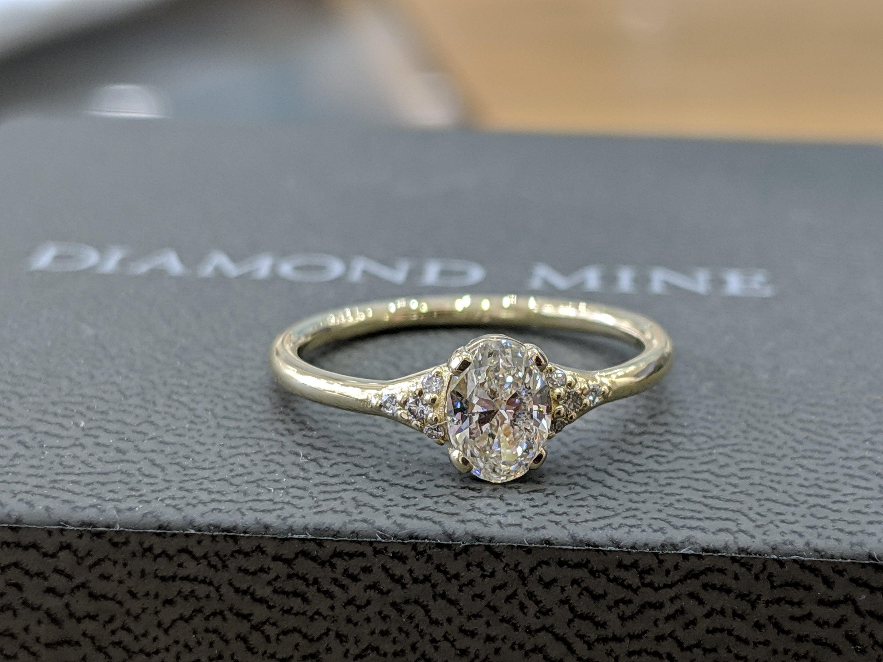 1 2 carat diamond engagement ring white gold