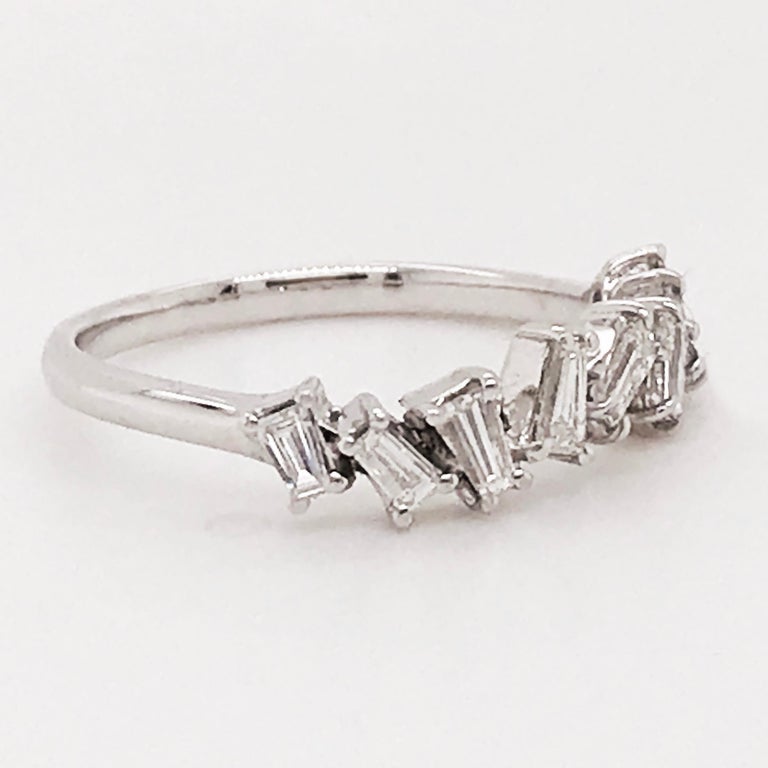 1/2 Carat Diamond Baguette Ring, 0.50 Carat Tapered Baguette Diamonds