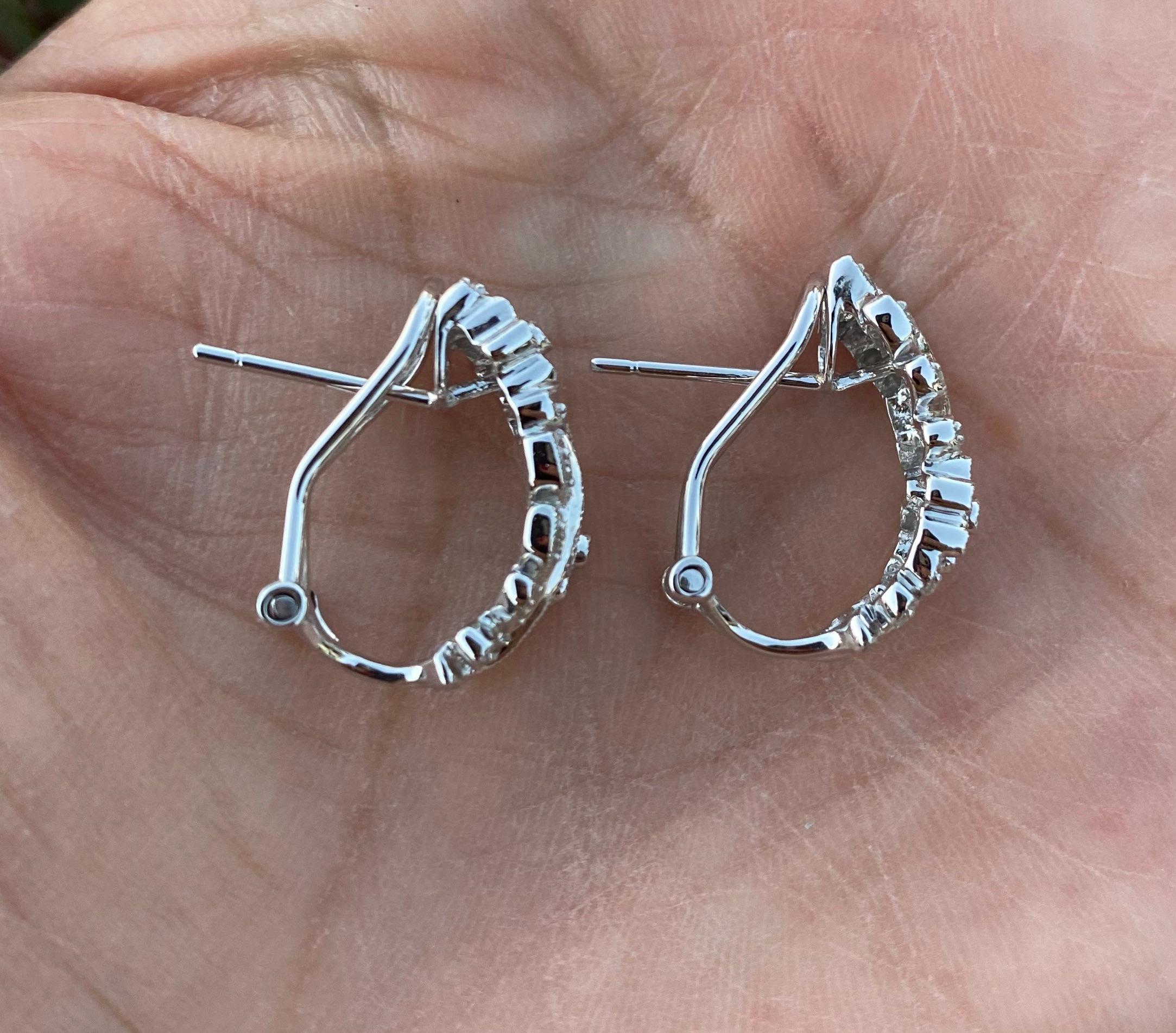 styled earrings
