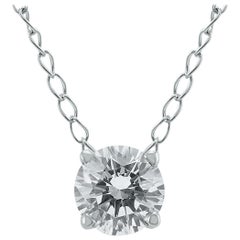 The Eternal Floating Pendant - Featuring .5 Carats of Diamonds