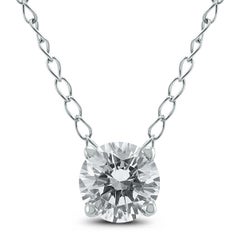 The Eternal Floating Pendant - Featuring .5 Carats of Diamonds