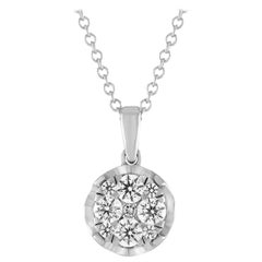 1/2 Carat TW Ilusion Pendant