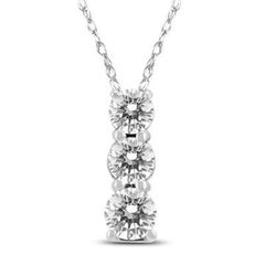 The Eternal Drop Pendant - Featuring .5 Carats of Diamonds