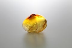 1/2 Ltr Forms, Brilliant Gold, Handmade Glass Object by Vogel Studio