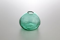 1/2 Ltr Forms, Emerald Green, Handmade Glass Object by Vogel Studio