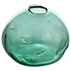 1/2 Ltr Forms, Emerald Green, Handmade Glass Object by Vogel Studio