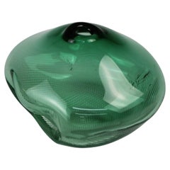 1/2 Ltr Forms, Pine Tree Green, Handmade Glass Object by Vogel Studio