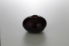 1/2 Ltr Forms, Red, Handmade Glass Object by Vogel Studio