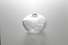 1/2 Ltr Forms, Transparent, Handmade Glass Object by Vogel Studio