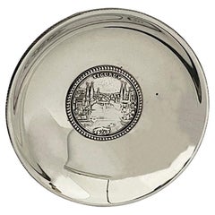 1/2 Thaler Swiss-Republic of Zurich small silver coin dish