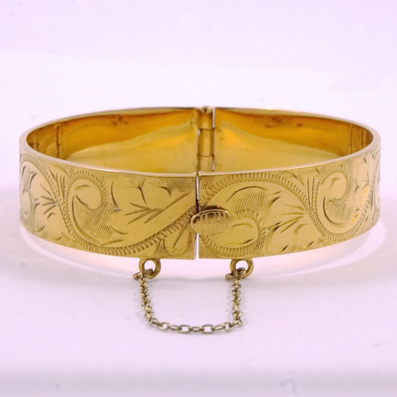 rolled gold bangles