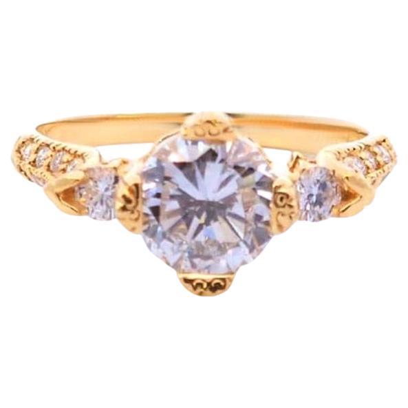 1 3/4 ct Diamond Designer 18K Ring