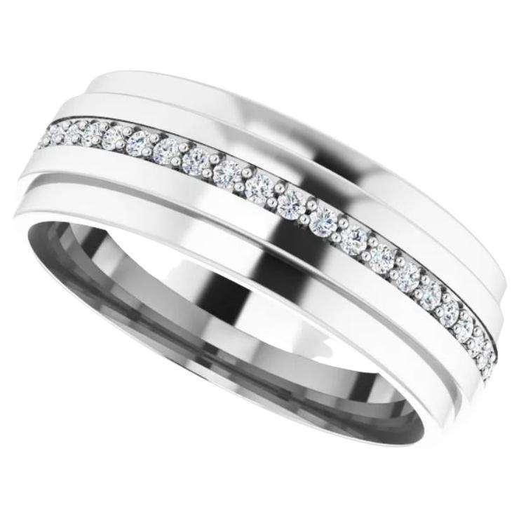 For Sale:  1/3 Carat Natural Diamond Eternity Band 2
