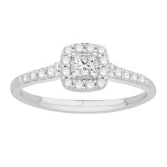 1/3 Carat TW Diamond Engagement Ring to Set