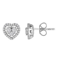 1/3 Carat TW Diamond Illusions Earrings