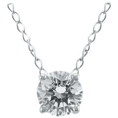 The Eternal Floating Pendant - Featuring .25 Carats of Diamonds
