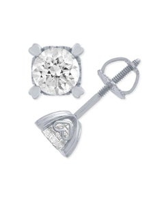 1/4 Carat RD Stud Earring