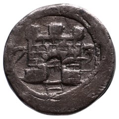 Antique 1/4 daalder siege coin in tin Alkmaar 