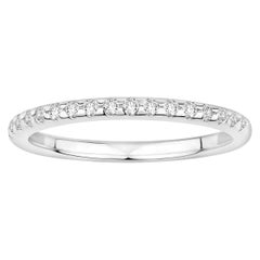 Used 1/5 Carat Diamond Wedding Band to Set