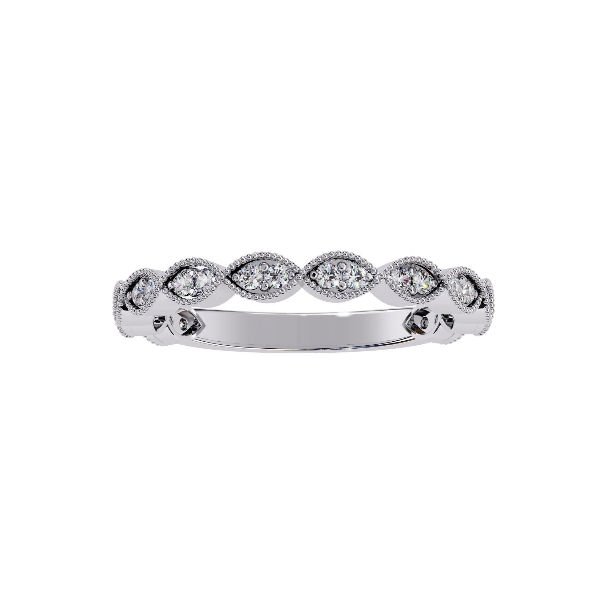 Item Code: AD276
Division: Natural Diamond
Collection: Classics
Metal Type: 14K Gold, White Gold. 
You can request a switch in gold color to yellow or rose gold. We also provide gold with black rhodium. You can mention your preference through an