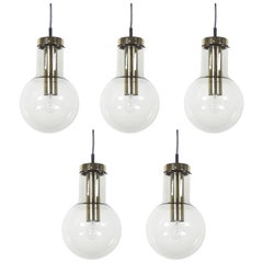 Lampes à suspension Maxi Globe 1/5 de RAAK Amsterdam, 1965