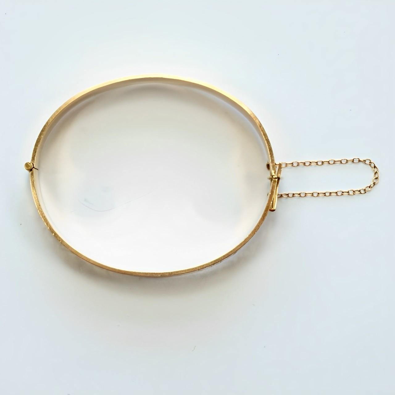 1/5e Bracelet en or 9ct Rolle gravé d'un rinceau et d'une feuille, estampillé AJ en vente 3