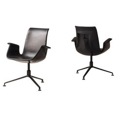 1/6 Bird Low Tulip Chairs by Preben Fabricius & Jorgen Kastholm, 1980s