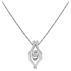 1/6 Carat Diamond Pendant with Chain