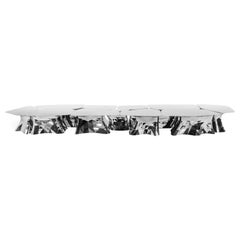 1/6 Entrega: Objeto n.º MT-V1: Mesa de acero inoxidable con acabado pulido espejo