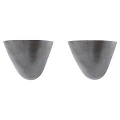 1/3 Minimalism Wall Apliques Wall Lights from a German Church 1960s