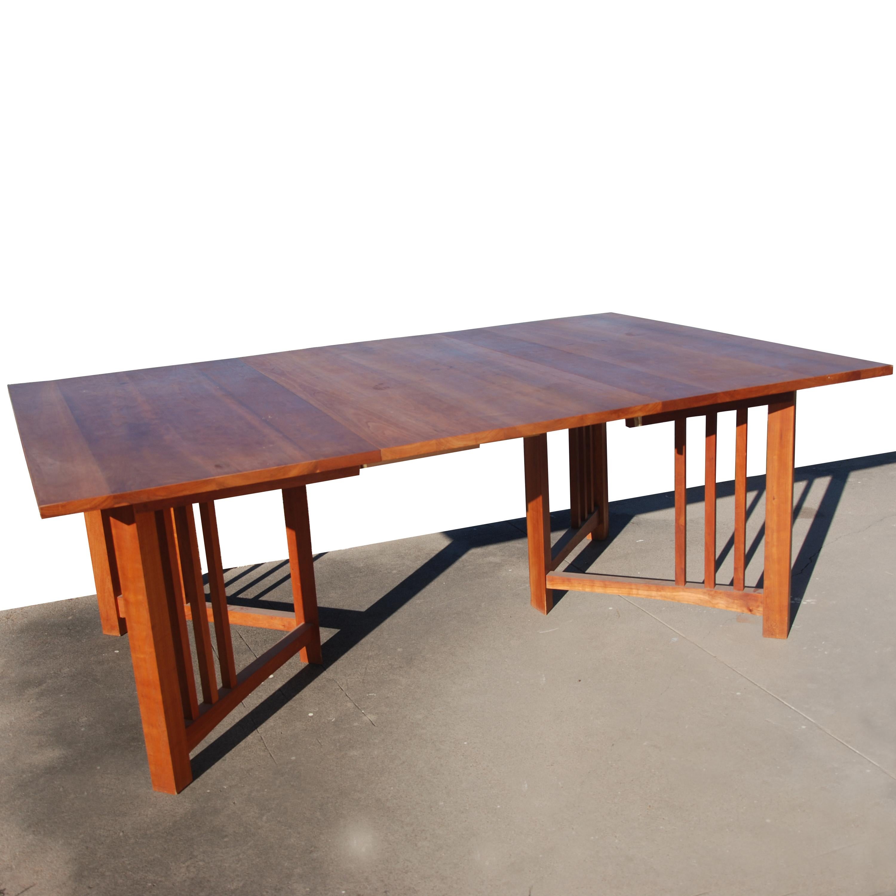 mission trestle table