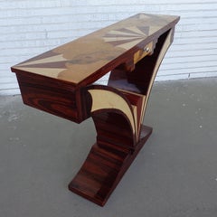 1 Art Deco Style Pedestal Console