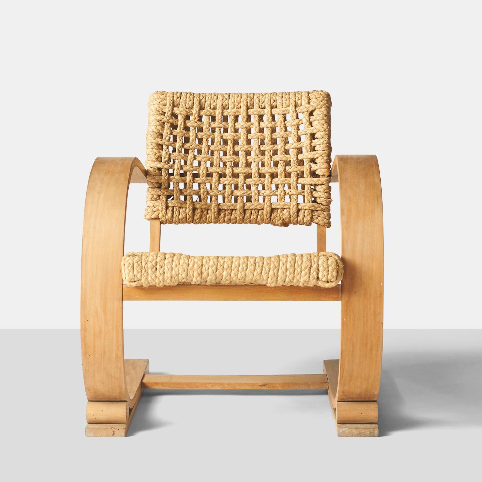 French 1 Audoux-Minet, Rope Chair