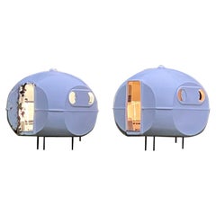 1 BANGA Space age micro architecture maison préfabriquée bungalow par Carlo Zappa, 1971