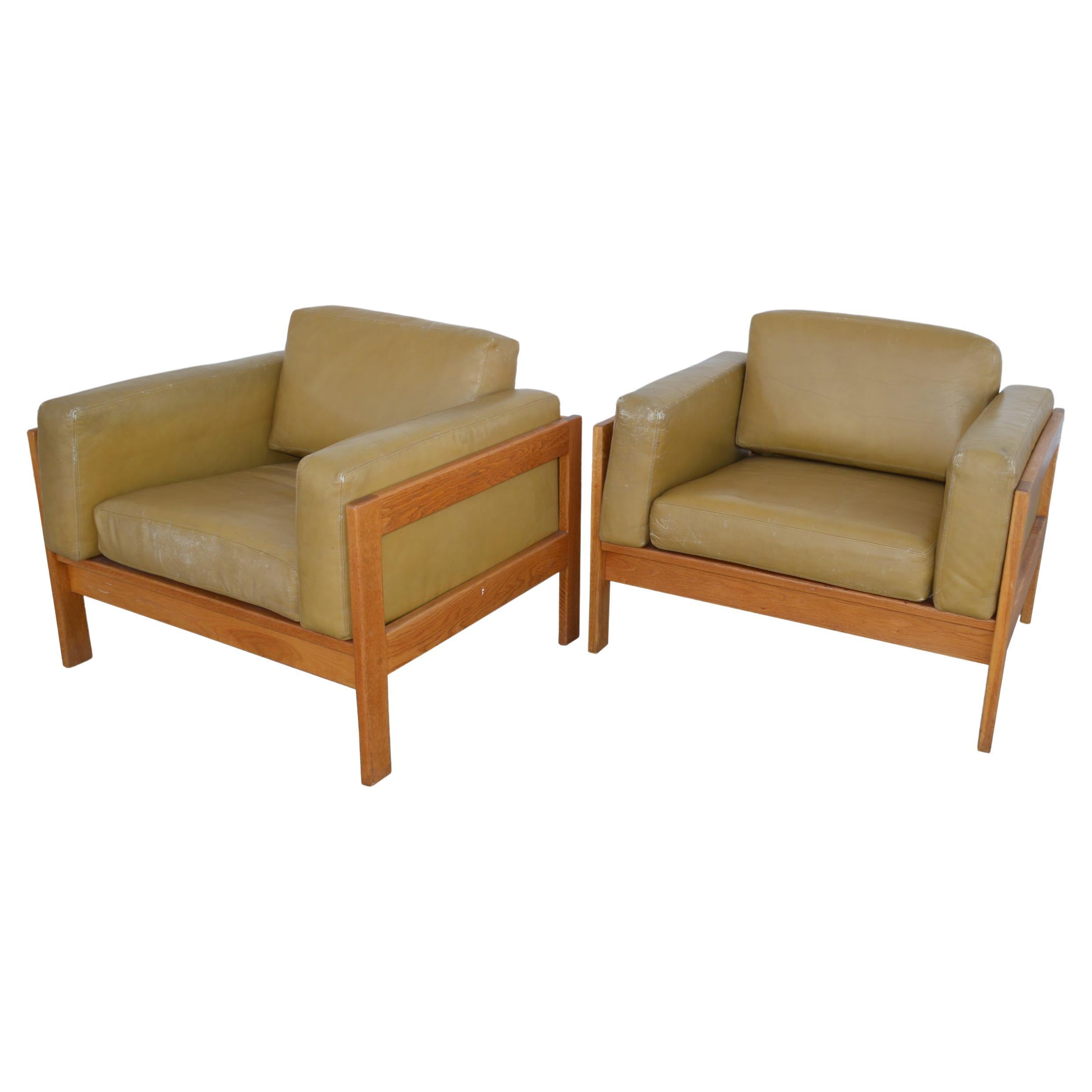 1 Bastiano Scarpa Style Lounge Chair For Sale