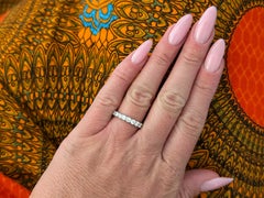 1 Karat 11 Brillantschliff Diamantring 14k Weißgold
