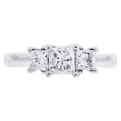 1 Carat 3-Stone Engagement Ring