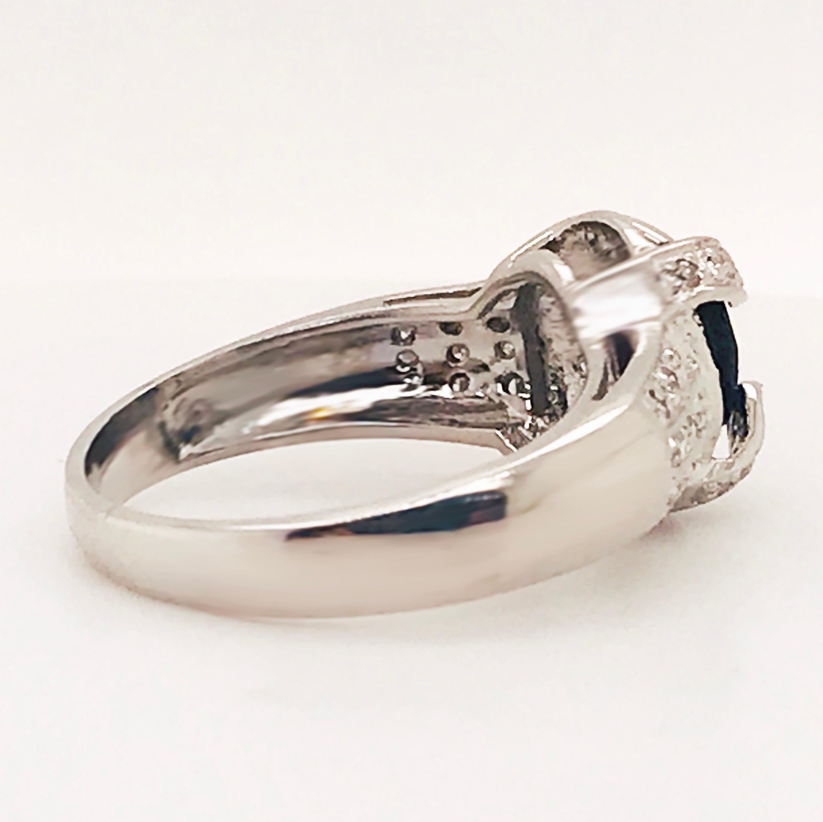Women's 1 Carat Blue Sapphire Diamond Halo Engagement Ring 14 Karat Gold Oval Sapphire