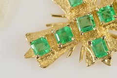 1 Carat Columbian Emerald Cross