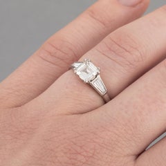 1 Carat Diamond Chaumet Paris Engagement Ring