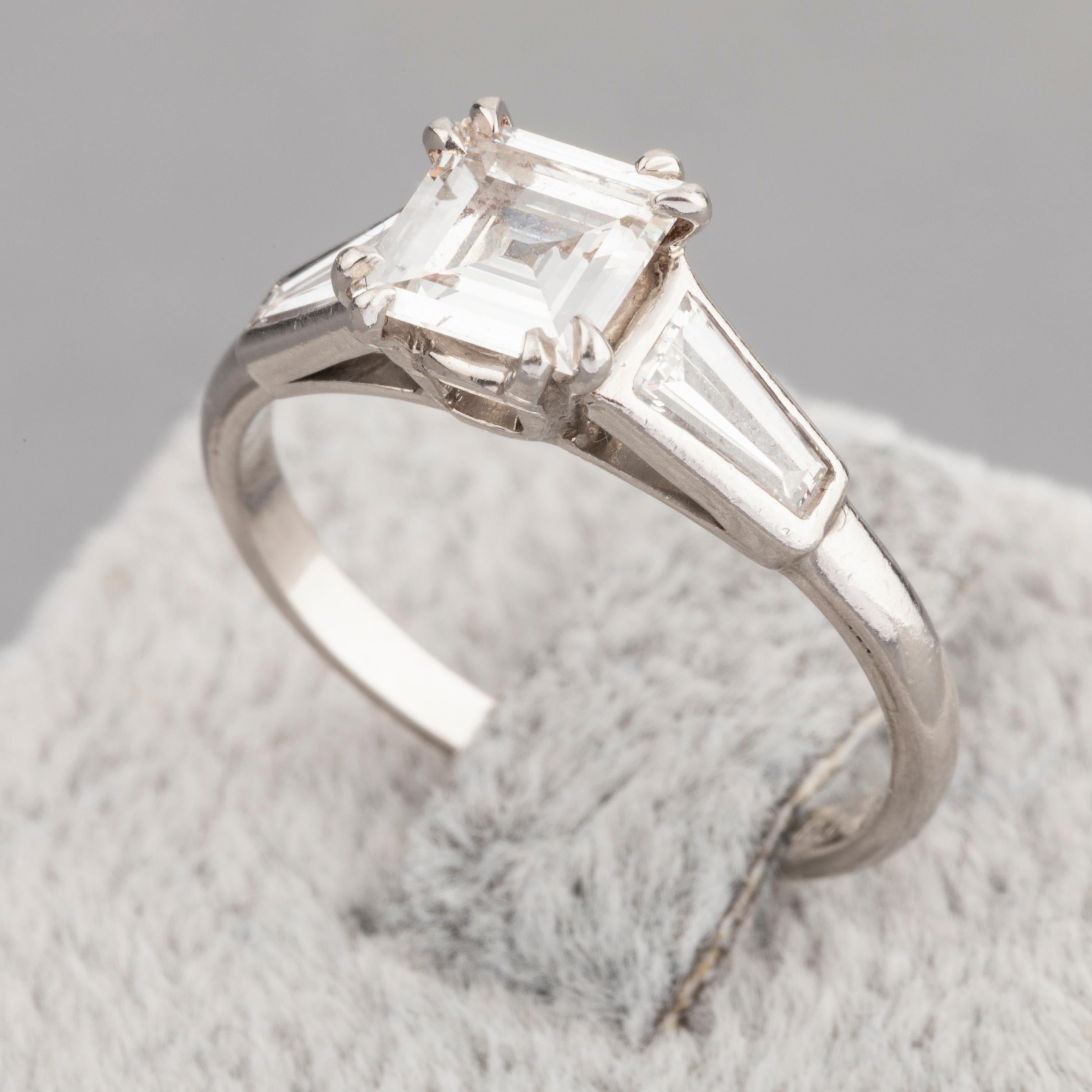 1 Carat Diamond Chaumet Paris Engagement Ring 1