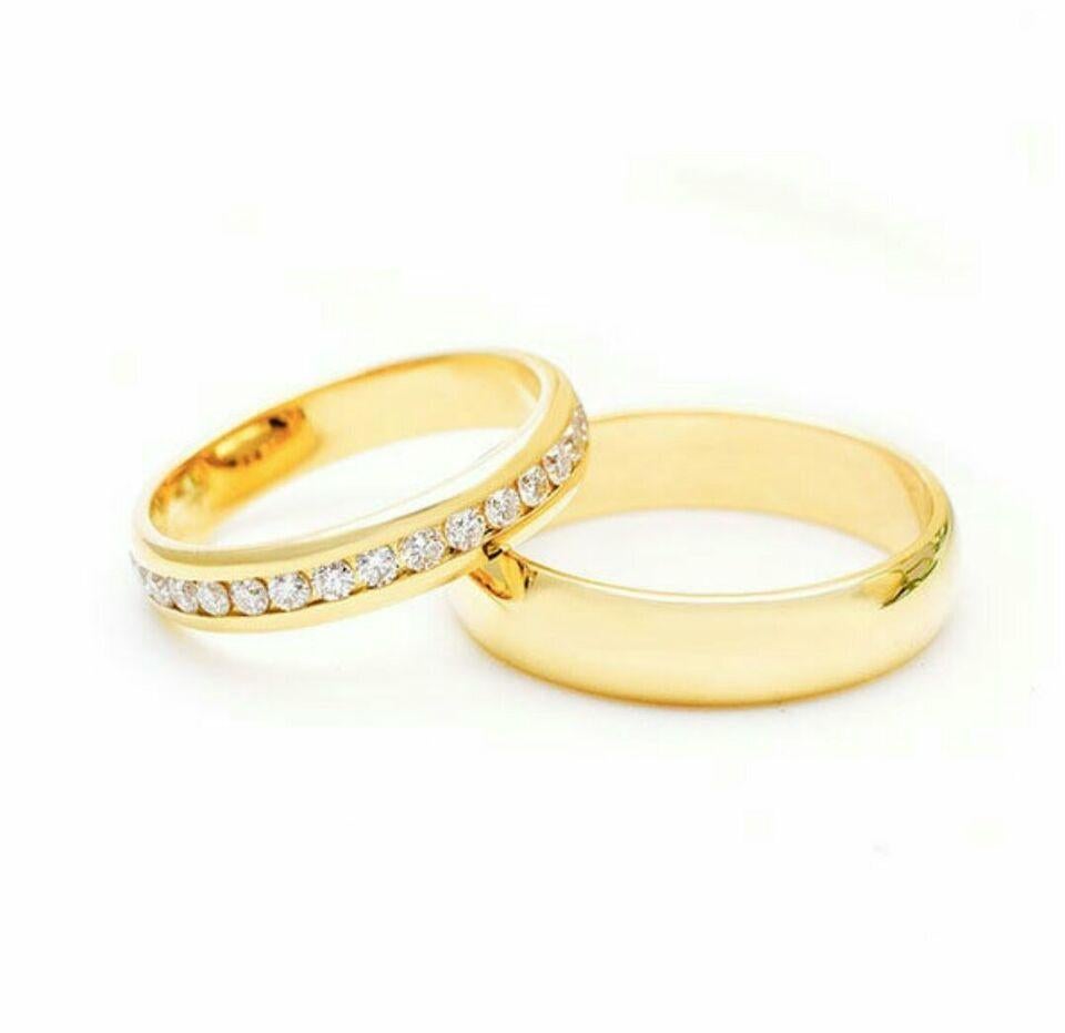1 Carat Diamond Bridal Groom Wedding Set 14k Solid Gold Eternity Classic Band
Light weight can be worn everyday

Additional information:
Condition: New with tags: A brand-new, unused, and unworn item (including handmade items) in the original