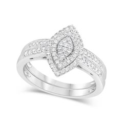 1 Carat Diamond Ring 18 10 Karat White Gold