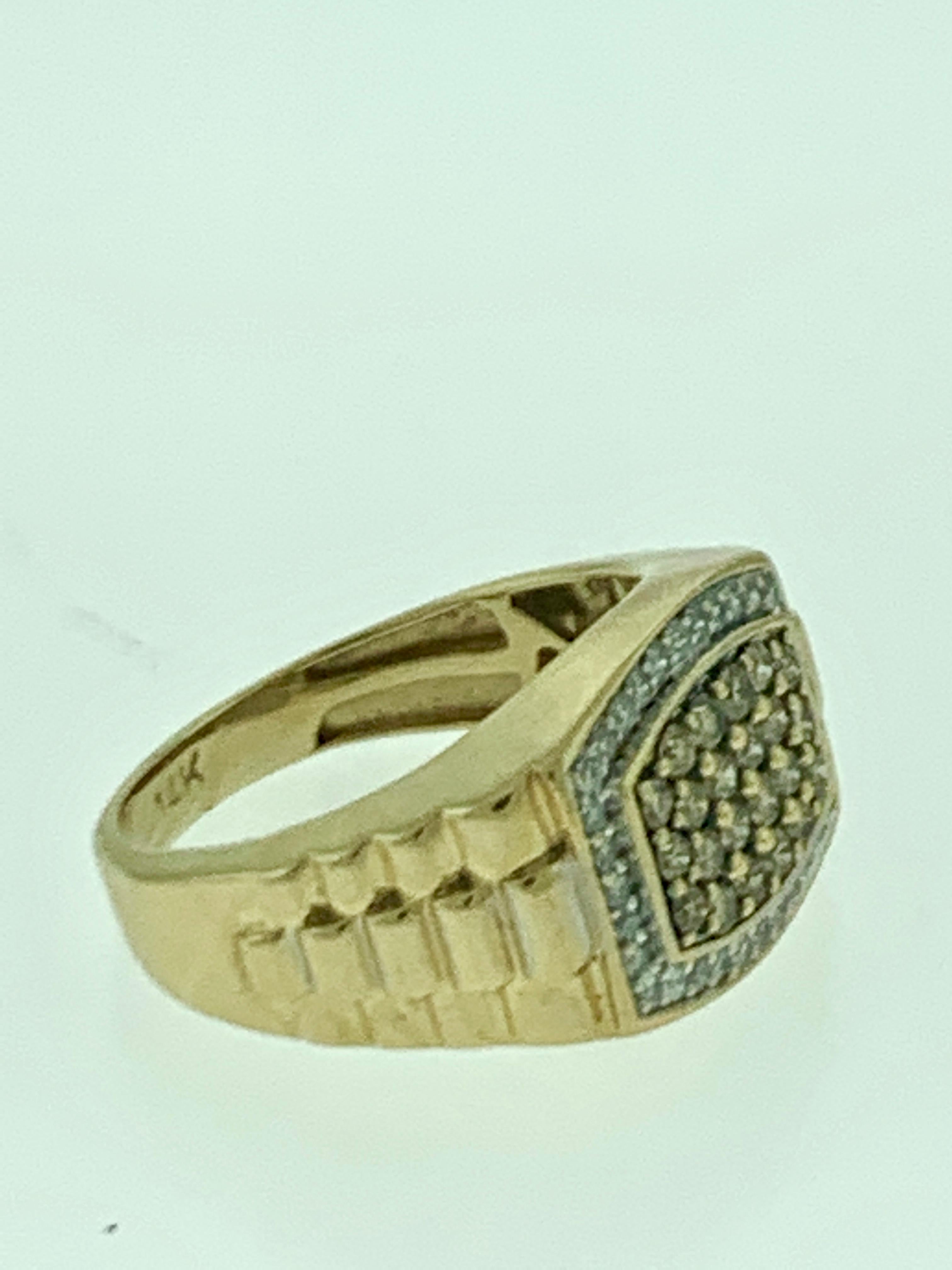 14 ct gold ring for men