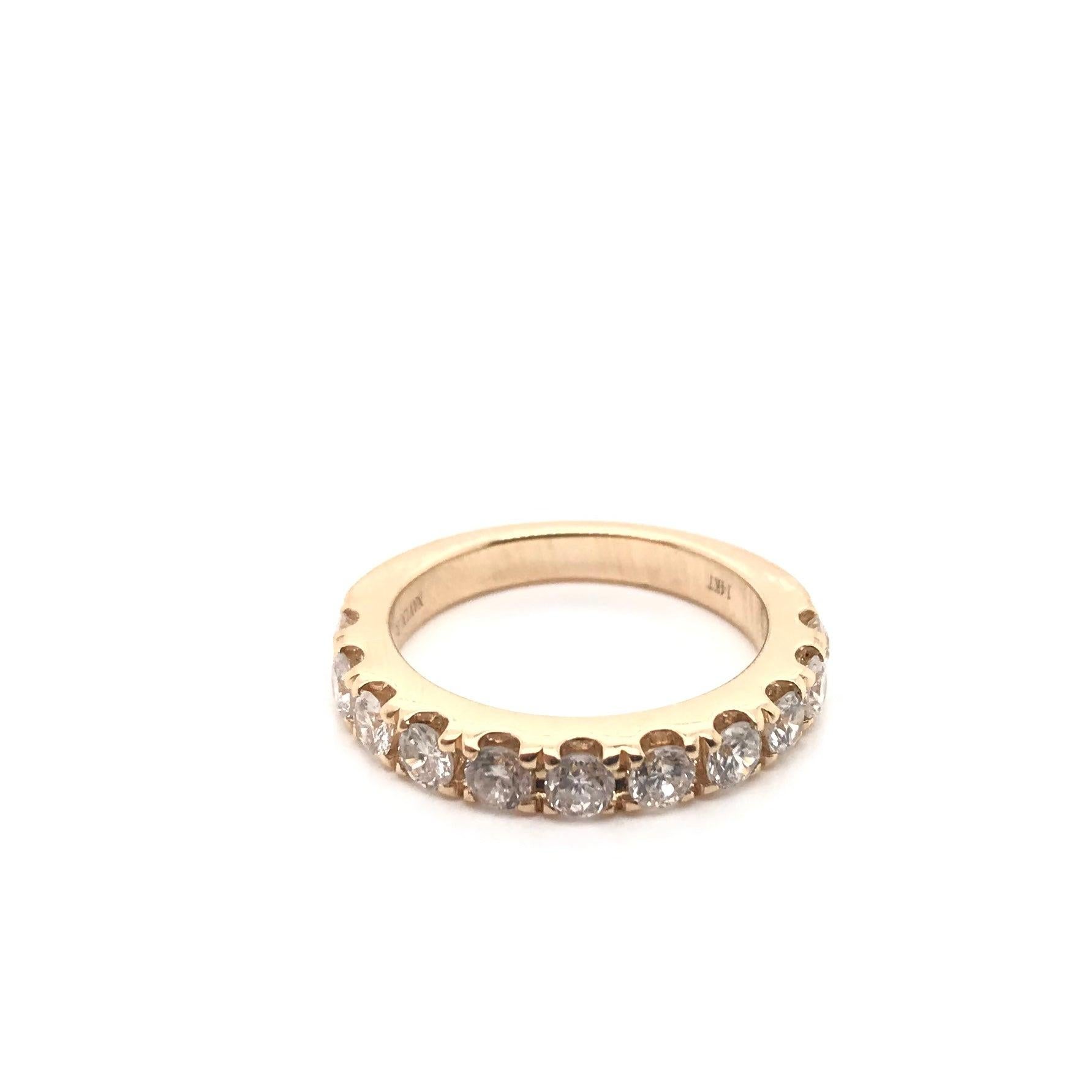 1 Karat DTW Diamantband (Zeitgenössisch) im Angebot