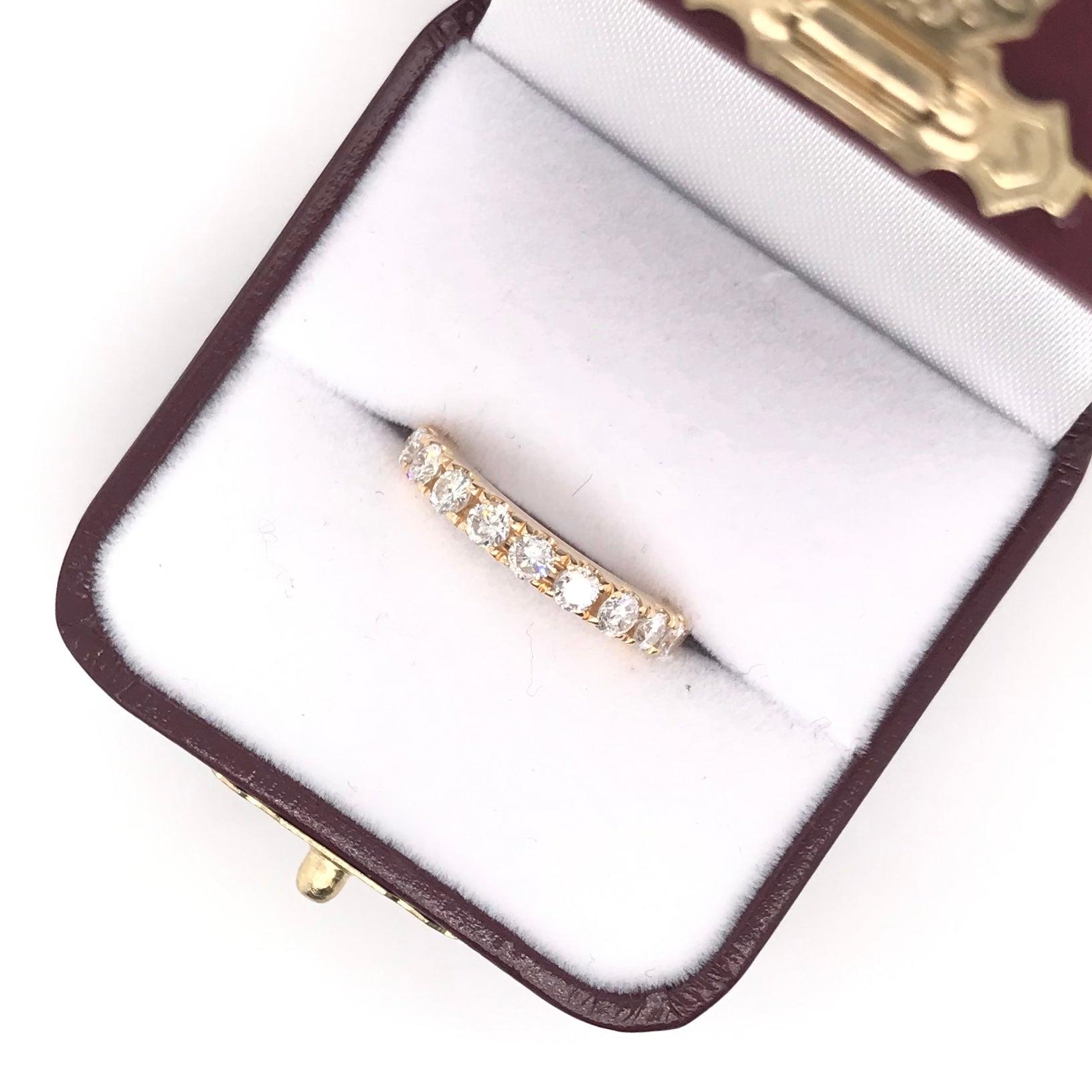 1 Karat DTW Diamantband Damen im Angebot