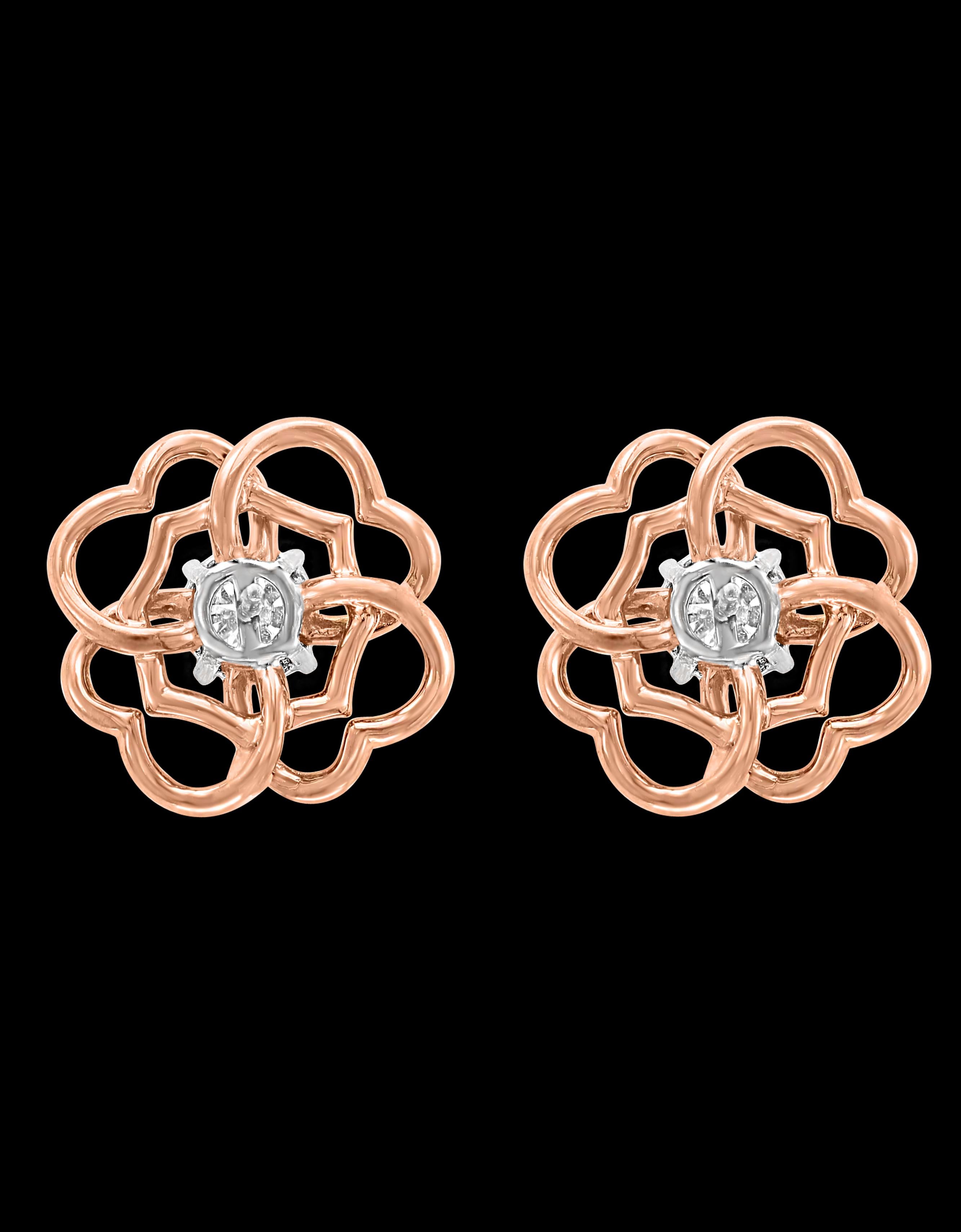 flower cluster earrings