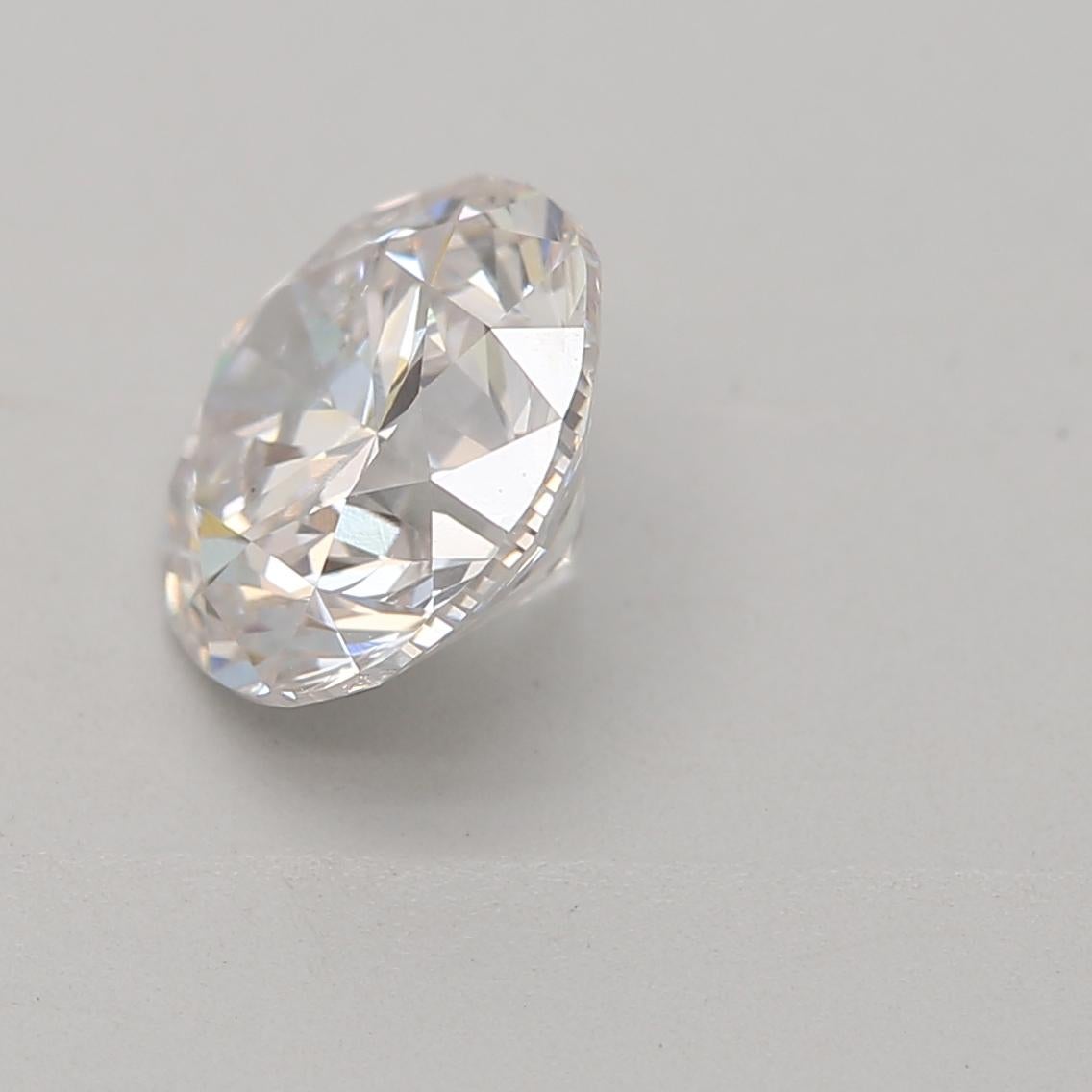 1 Carat Faint Pinkish Brown Round Cut Diamond SI2 Clarity GIA Certified In New Condition For Sale In Kowloon, HK