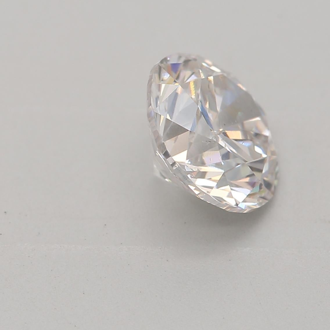 1 Carat Faint Pinkish Brown Round Cut Diamond SI2 Clarity GIA Certified For Sale 1