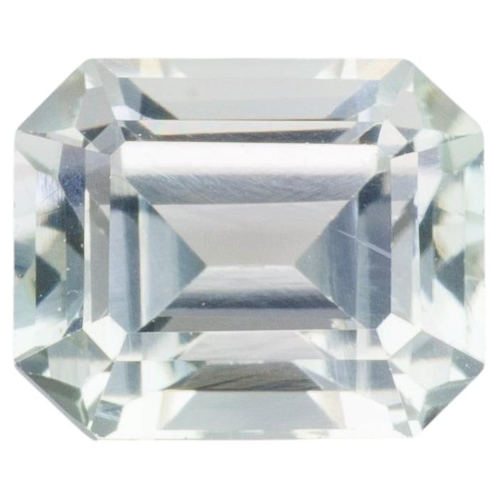 1 Karat, mintfarbener facettierter Turmalin im Angebot